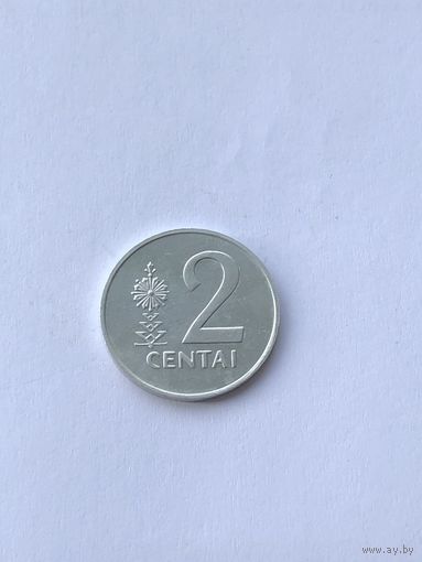 2 цента, 1991 г., Литва