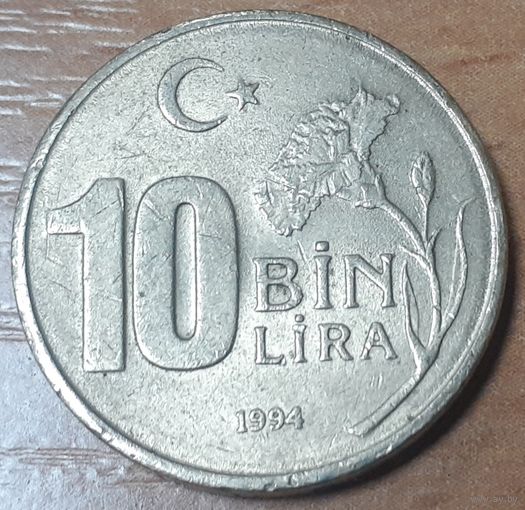 Турция 10.000 лир, 1994 (14-17-24)