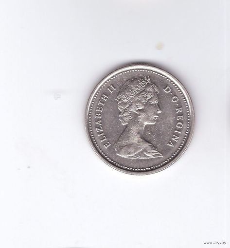 Канада 25 центов 1981. Возможен обмен