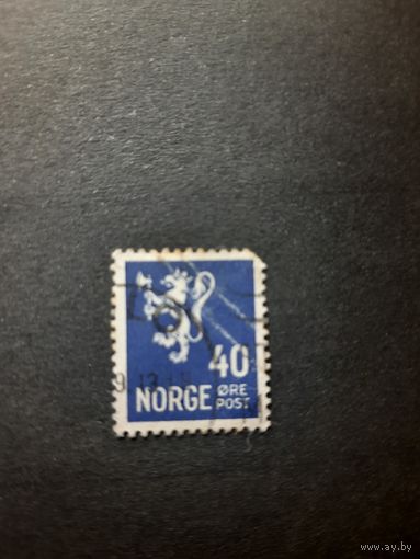 Норвегия. Стандарт. 1941г. гашеная
