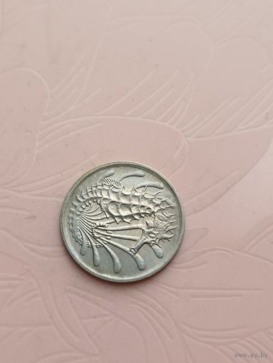 Сингапур 10 центов 1976г(8)