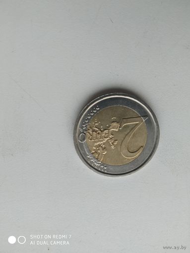 2 евро Италия из обращения 2014 год
