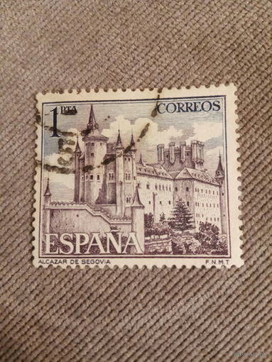 Испания. Замок. Alcazar de Segovia