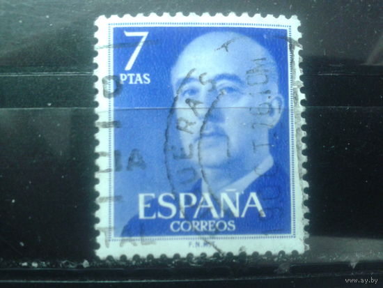 Испания 1974 Генерал Франко 7 п