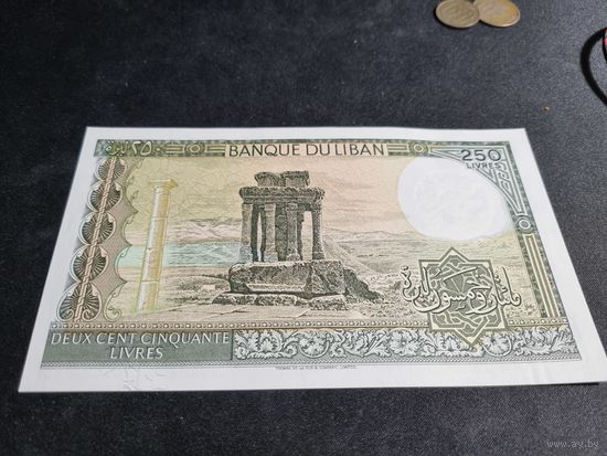 Ливан 250 ливров 1986 UNC