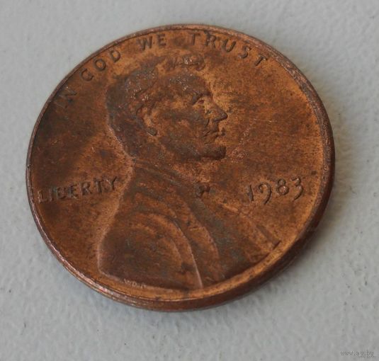 1 цент США 1983 г.в.