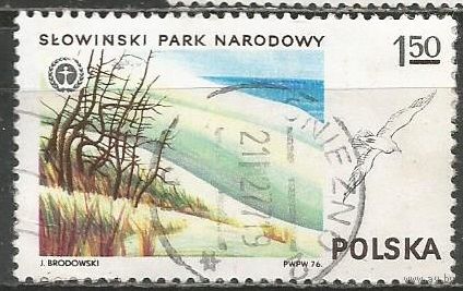 Польша. Национальный парк. Чайка. 1976г. Mi#2447.