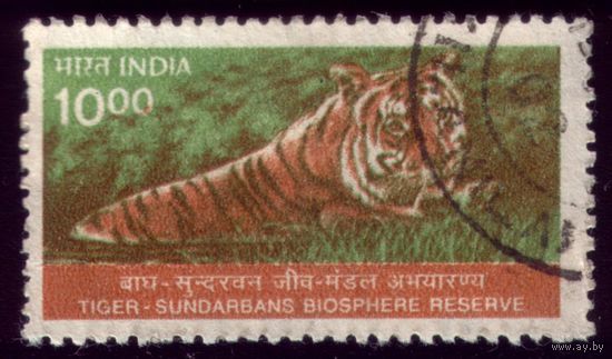 1 марка 2000 год Индия Тигр 1760