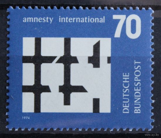 Международная амнистия, Германия, 1974 год, 1 марка