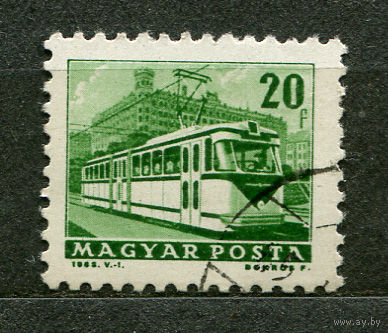 Трамвай. Венгрия. 1963