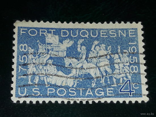 США 1958 год. 200 лет битве за форт Дюкен