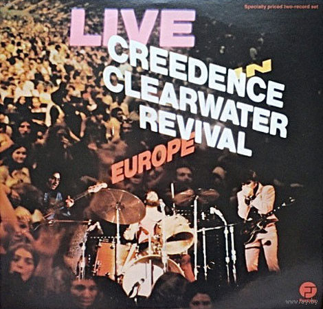 Creedence Clearwater Revival – Live In Europe, 2LP 1973