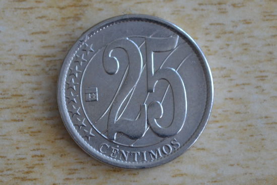 Венесуэла 25 сентимо 2007