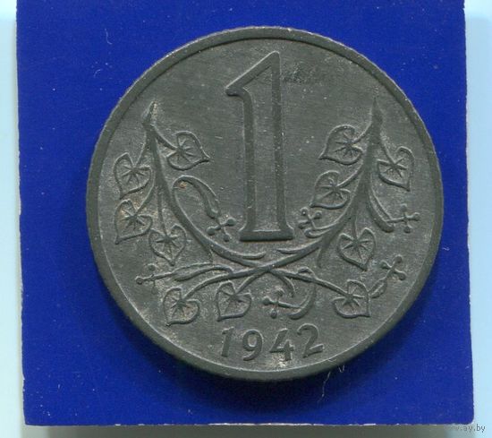 Богемия и Моравия 1 крона 1942