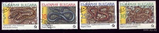4 марки 1989 год Болгария 3784-3787