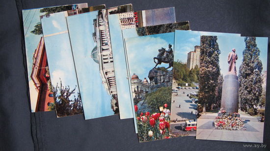 Набор 12 почтовых карточек с видами Киева (1970 г.)