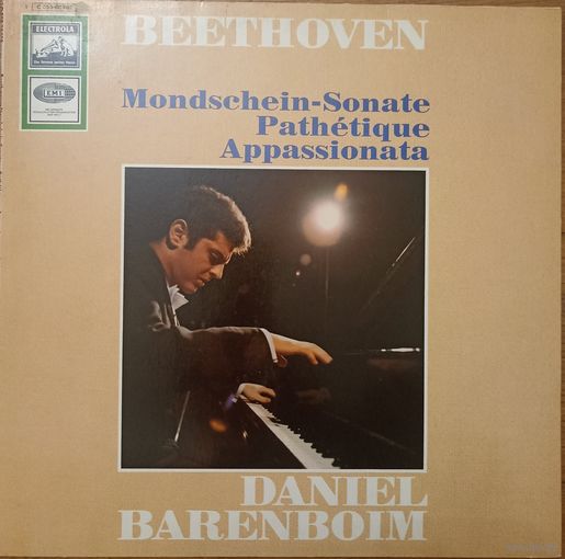 Beethoven, Daniel Barenboim – Mondschein-Sonate / Pathetique / Appassionata (Лунная соната)