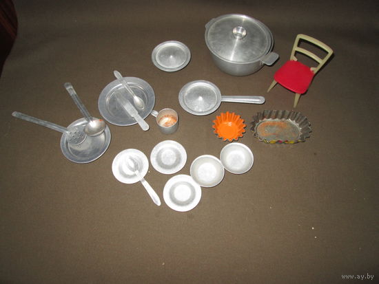Детская посуда алюминиевая из СССР