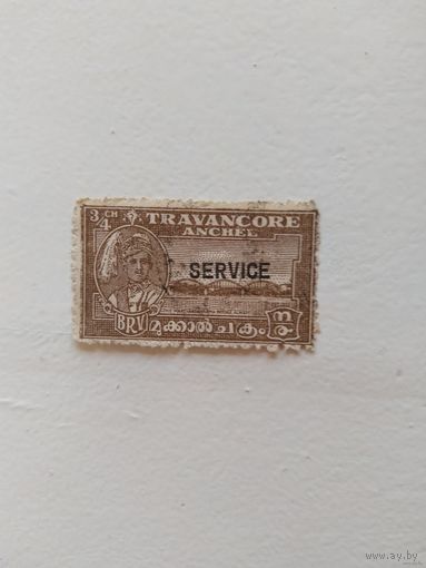 Княжество Траванкор британская колония Индия архитектура служебная (2-3)