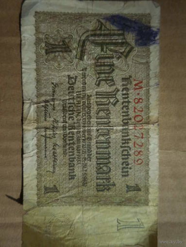 Германия 1 марок 1939