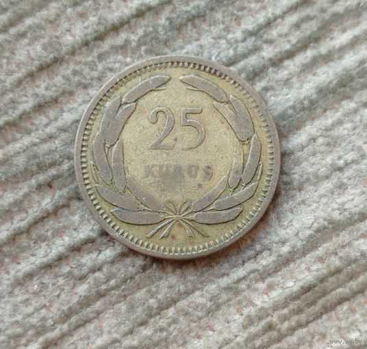 Werty71 Турция 25 курушей 1949