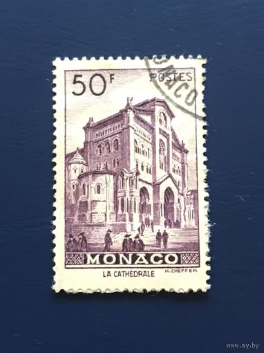 Монако 1949 год Стандарт Архитектура Здание Mi:393 Гашеная
