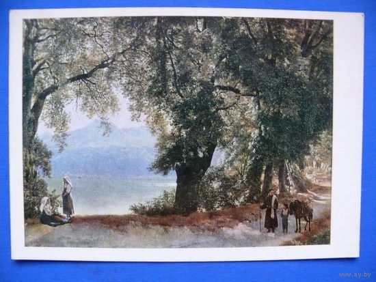 Щедрин С. Ф., Озеро Неми в окрестностях Рима (1), 1971.
