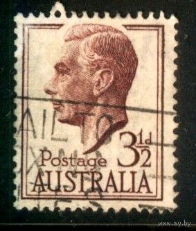 Австралия 1951 Mi# 215 Король Георг VI. Гашеная (AU02)