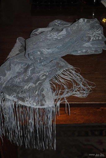 Винтажный шаль-шарфик, - времён СССР - (70-80гг.) - *практически не использовался, просто лежал в шкафу.