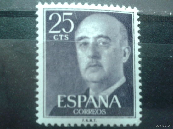 Испания 1955 Генерал Франко** 25 с
