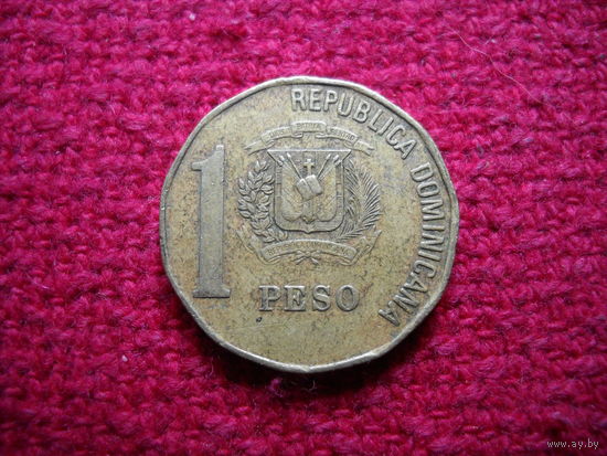 Доминиканская Республика 1 песо 2002 г.