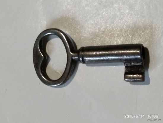 Старинный ключ.XIX век. Длина 34 мм.