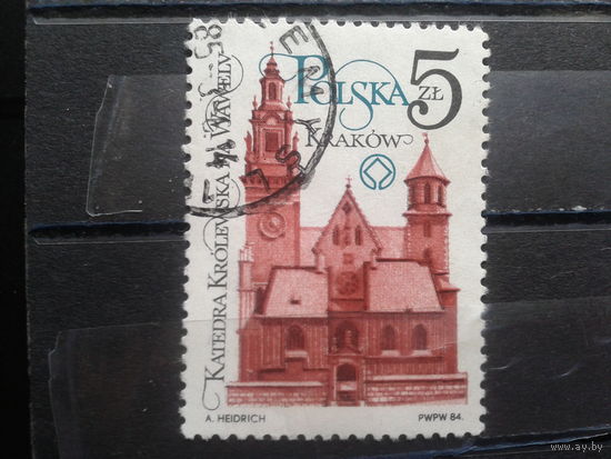 Польша, 1984, Вавельский замок, костел