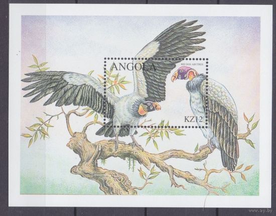 2000 Ангола 1524/B80 Хищные птицы 6,00 евро