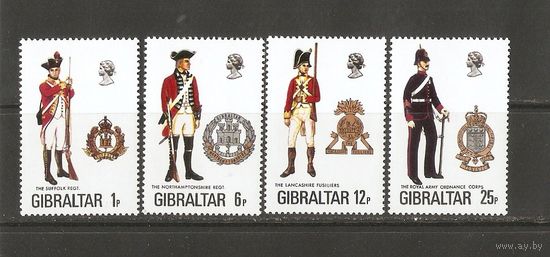 КТ Гибралтар 1976 Униформа
