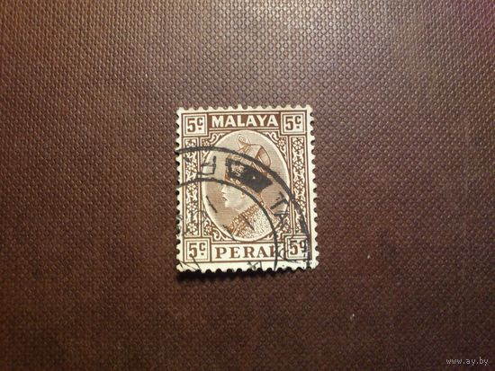 Малайские штаты  1935  г.Штат Перак.Султан Искандар./18а/