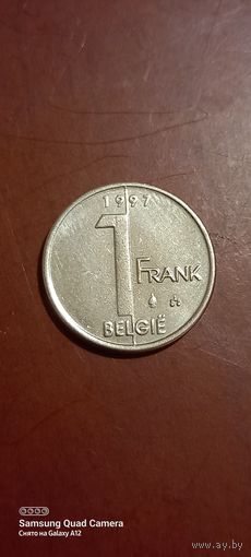 Бельгия, 1 франк 1997.