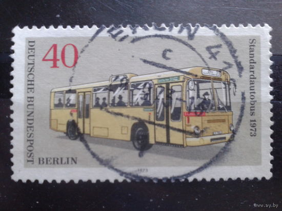 Берлин 1973 современный автобус Михель-0,9 евро гаш.