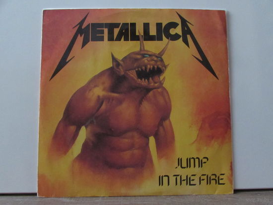 Metallica Jump In The Fire Single LP