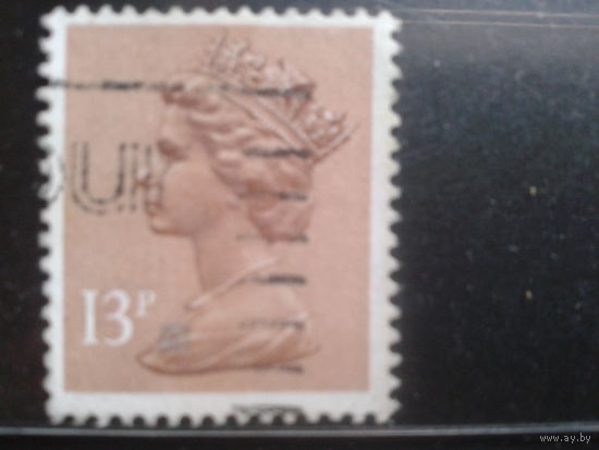 Англия 1984 Королева Елизавета 2  13 пенсов