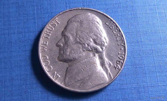 5 центов 1964. США.