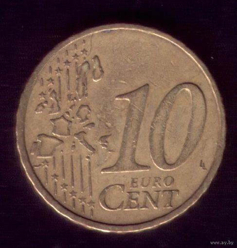 10 центов 2002 год G Германия