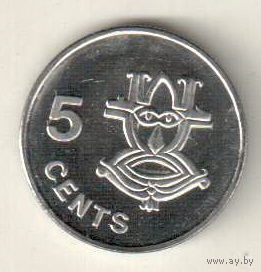 Соломоновы Острова 5 цент 2005