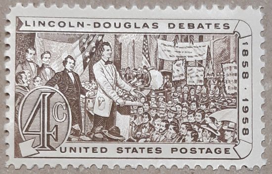 1958 Линкольн - Дуглас Дебаты  - США