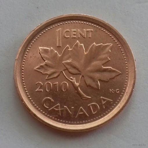 1 цент, Канада 2010 г., AU