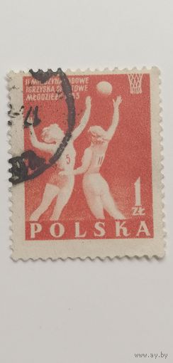 Польша 1955. Международный спортивный юношеский фестиваль