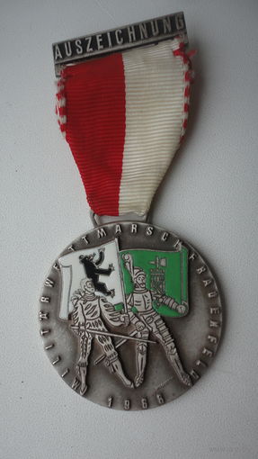 Медаль Швейцария 1966 г
