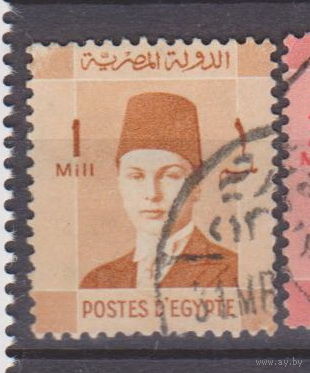 Известные люди Личности Король Фарук Египет 1937 год  лот 10