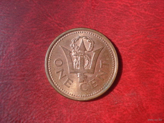 1 цент 2004 год Барбадос