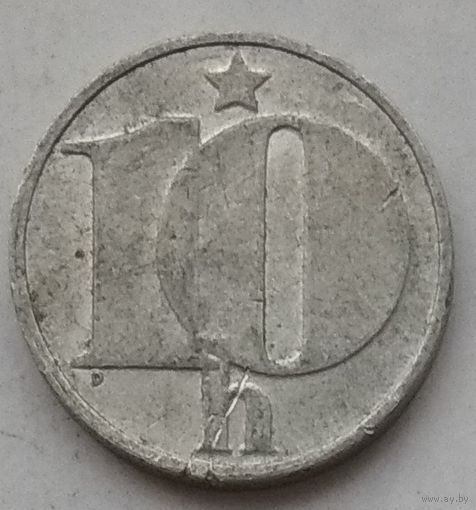 Чехословакия 10 геллеров 1976 г.
